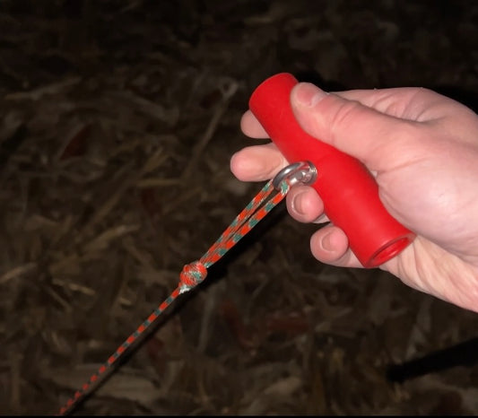 CNP-Outdoors Premium Coyote Drag – Heavy-Duty Red Grip + Reinforced Hardware