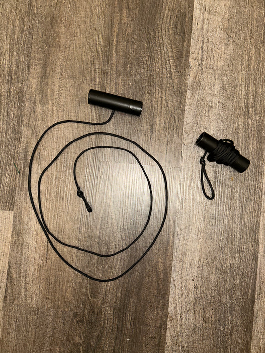 CNP-Outdoors Upgraded Coyote Drag – Black Rubberized Handle